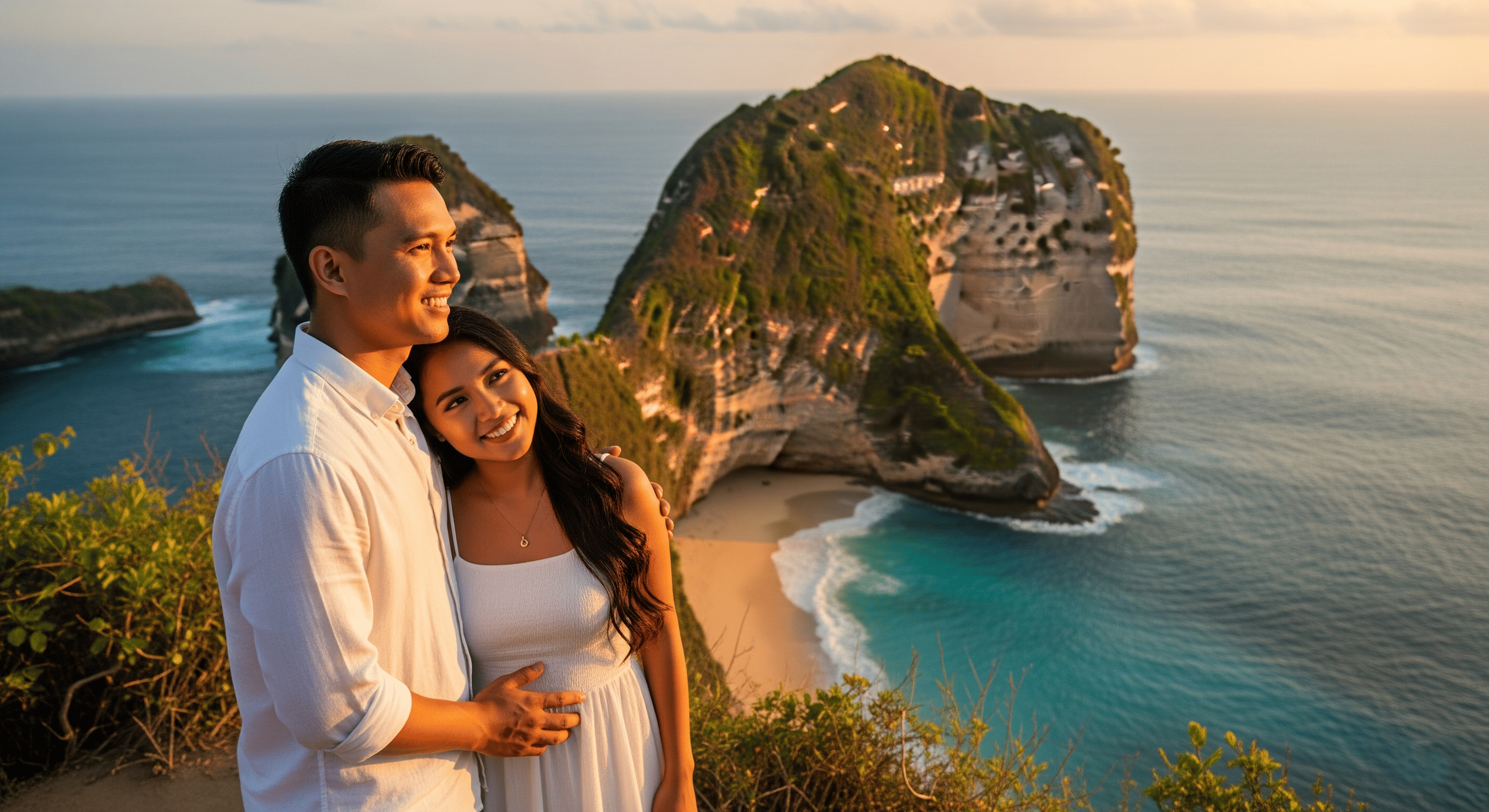 Ultra-realistic image of a scenic travel destination